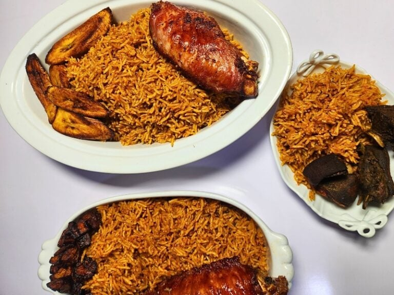 Smoky Nigerian Jollof Rice Recipe