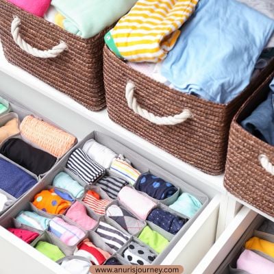 kids-drawers-and-bins-with-folded-clothes-and-socks