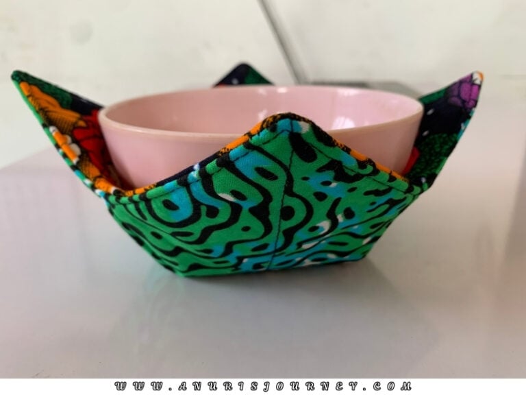 Bowl cozy Sewing Tutorial