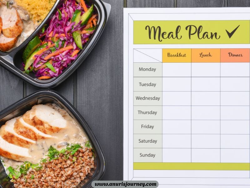 How to create a weekly meal plan that actually works for your family ...