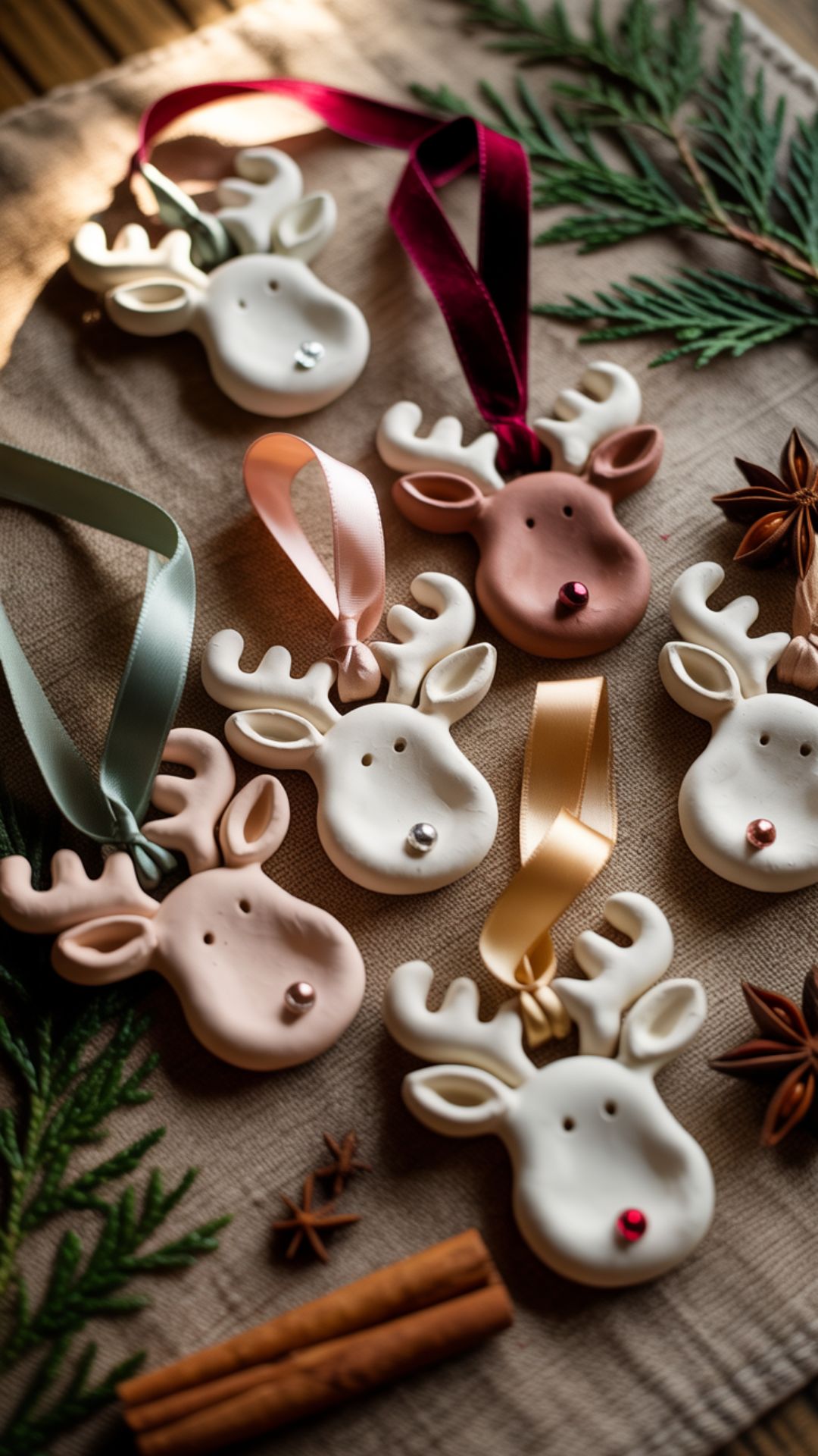 Clay Holiday Ornaments