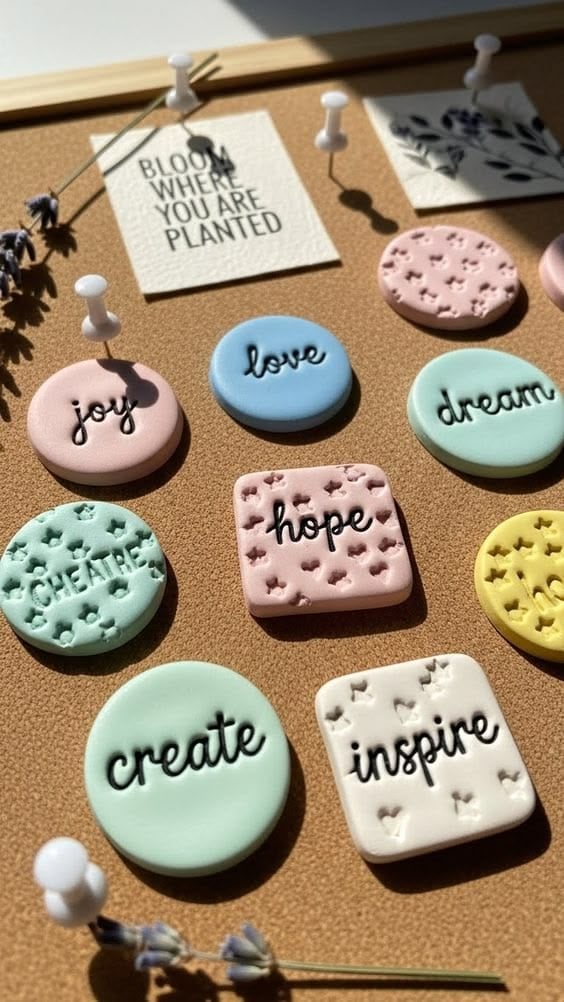Clay Magnets