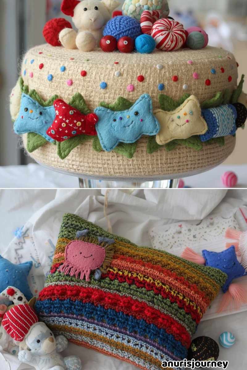 Felt Candy or Cake Toys