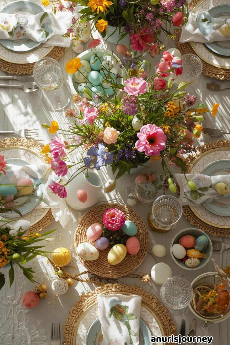 Stunning Easter Tablescape