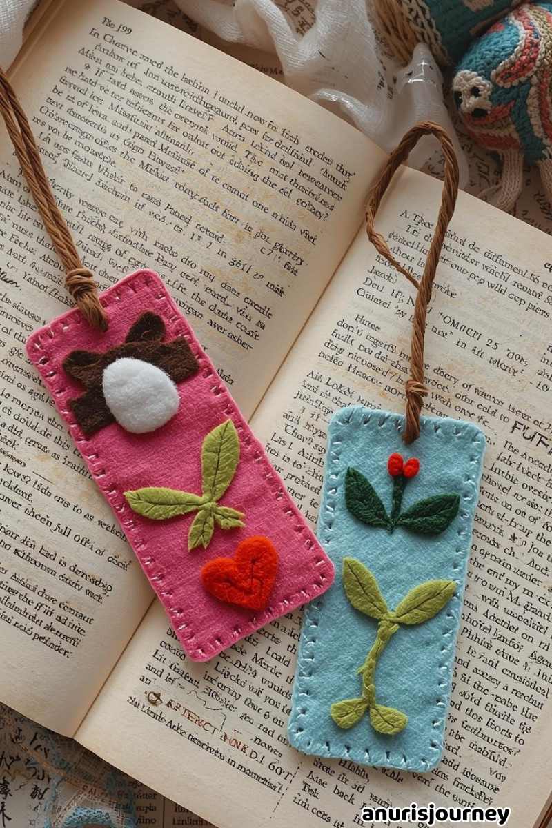 Felt Bookmarks