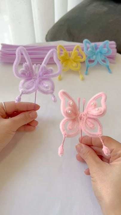Pipe Cleaner Butterflies