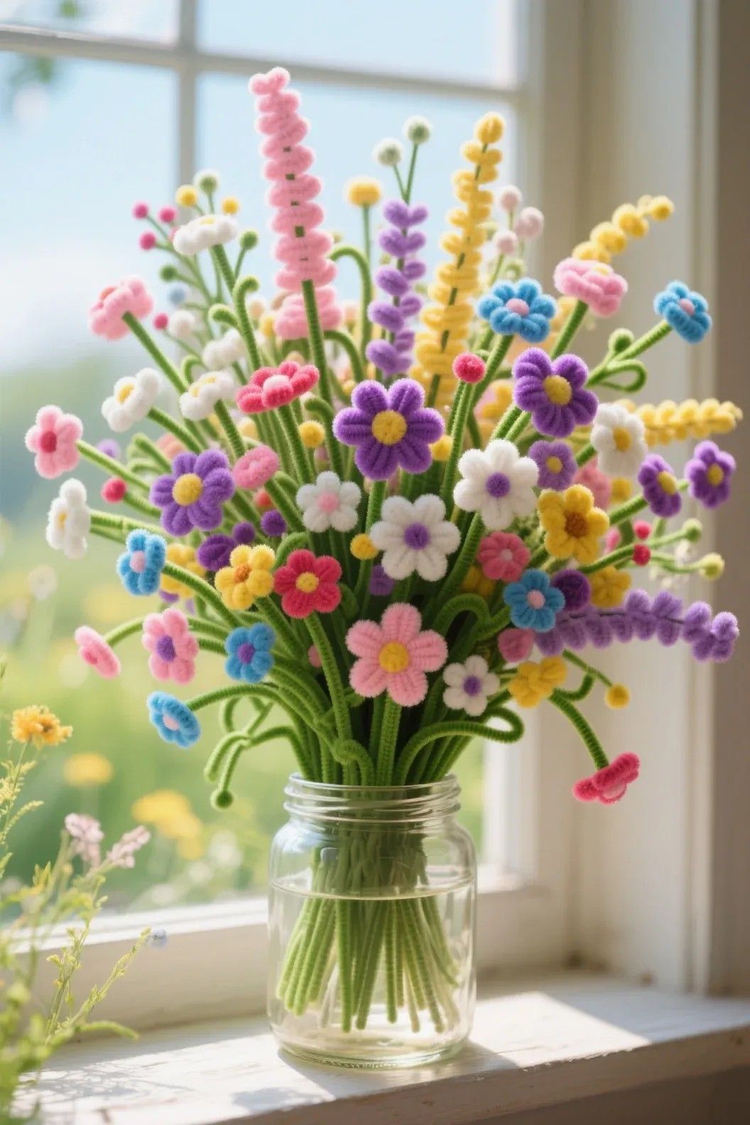Pipe Cleaner Flowers