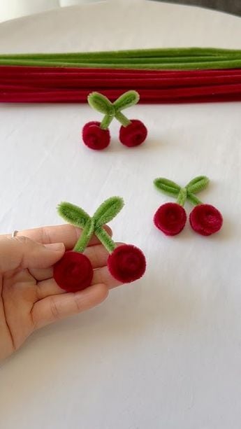 Pipe Cleaner Fruit Crafts