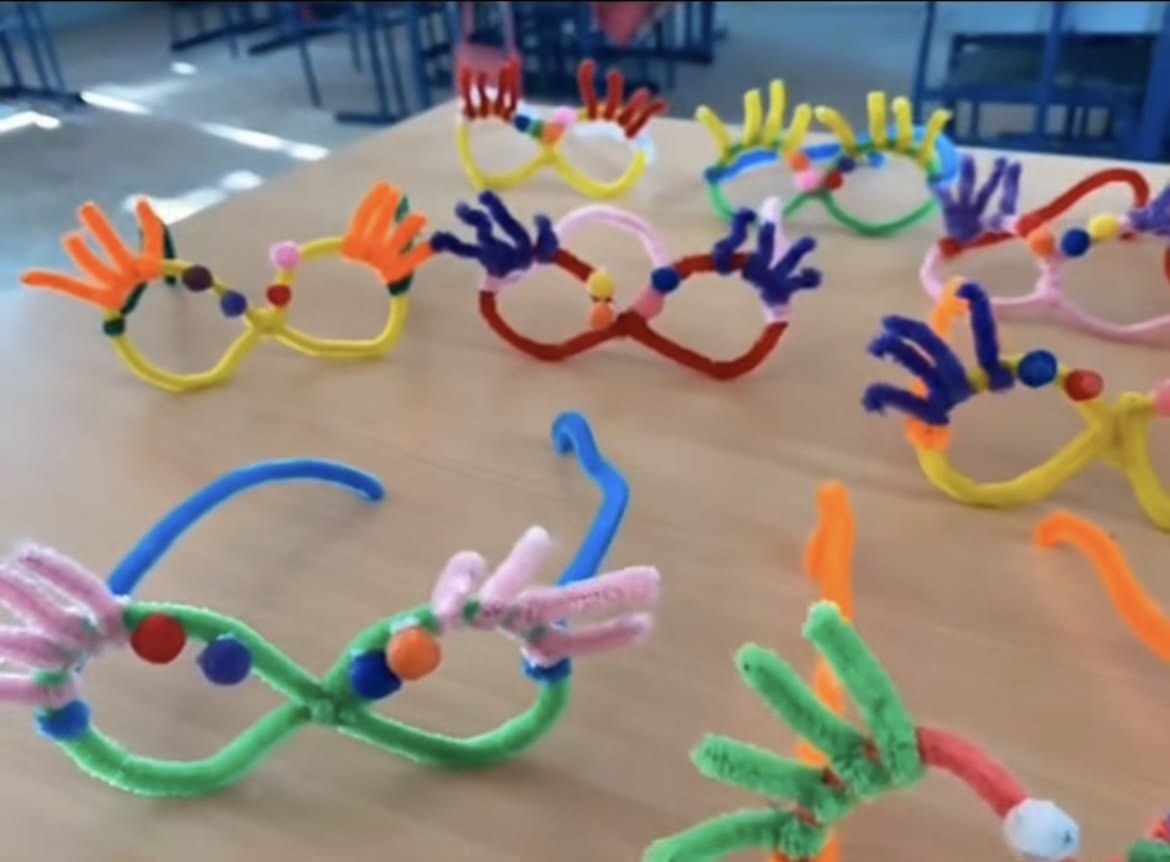 Pipe Cleaner Glasses and Masks