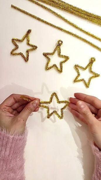 Pipe Cleaner Stars