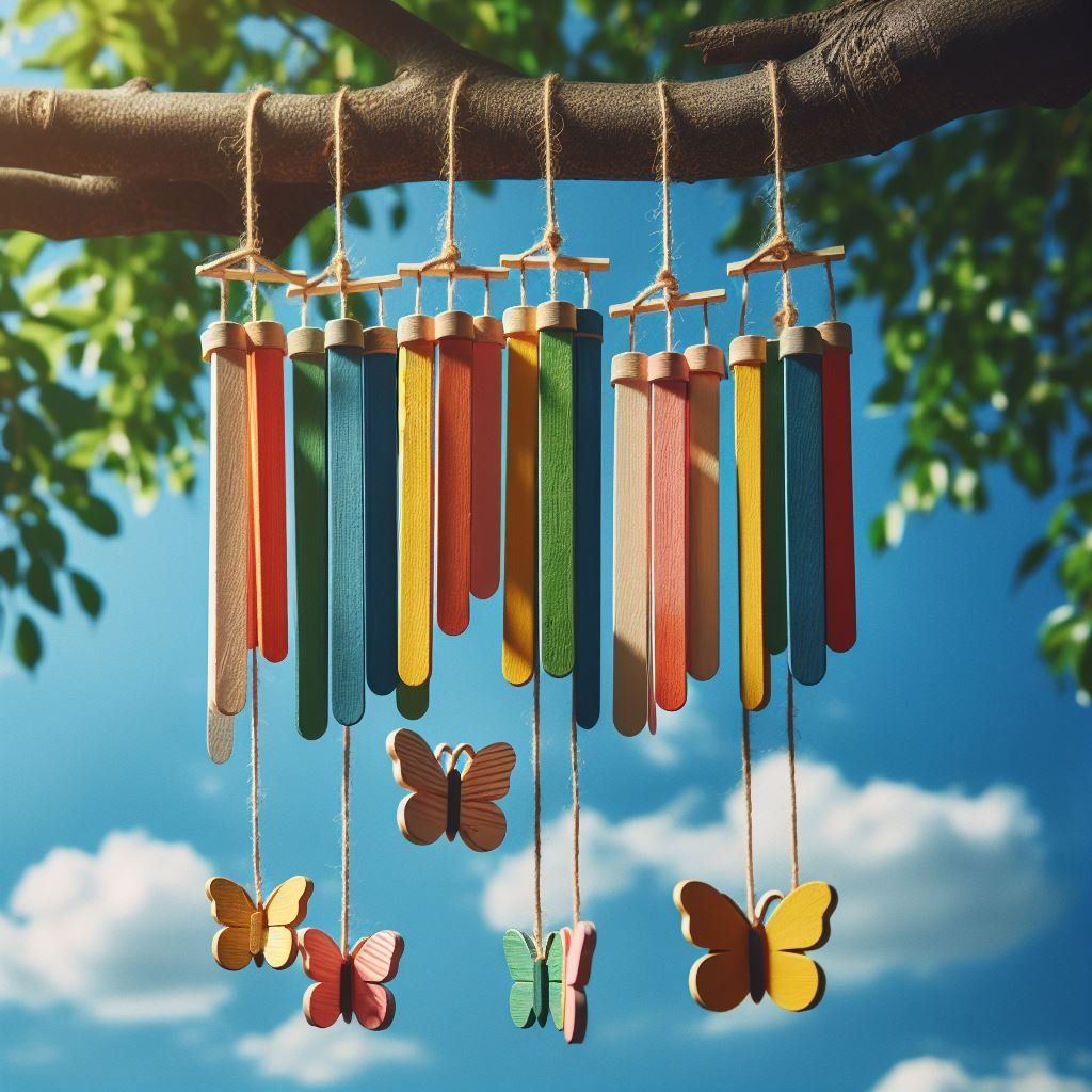 Popsicle Stick Wind Chimes