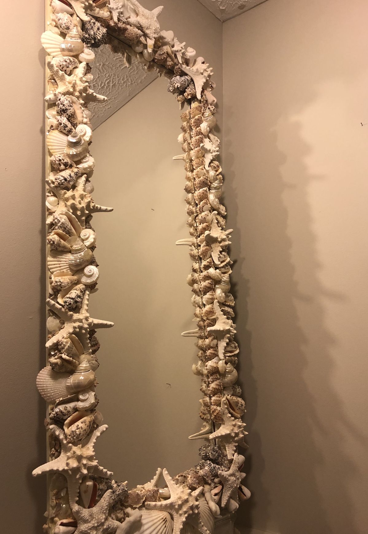 Seashell Mirror Frame