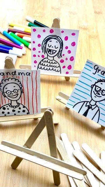 popsicle holder for sticker notes