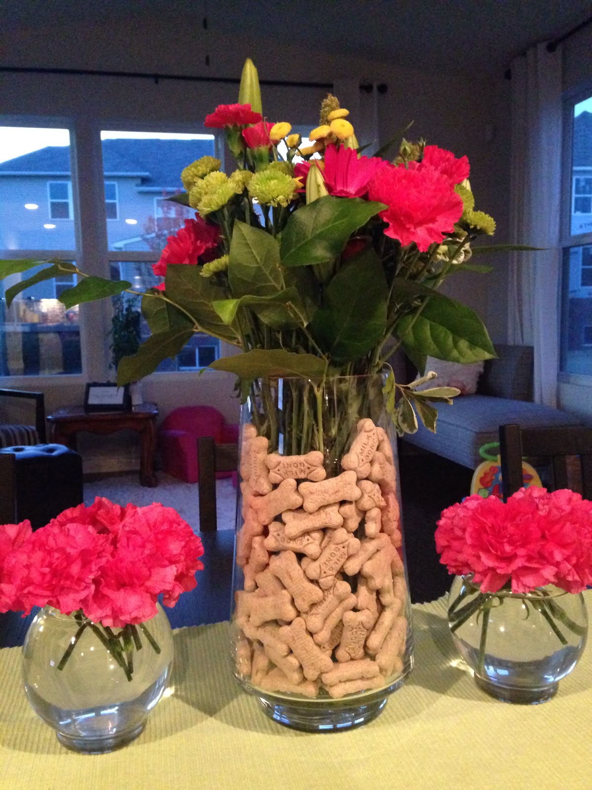 Dog-Themed Centerpieces