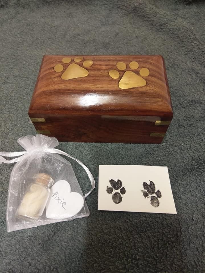 Dog Wedding Keepsake Box