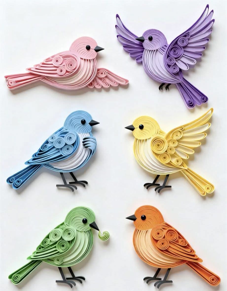 Paper Quilling Animals