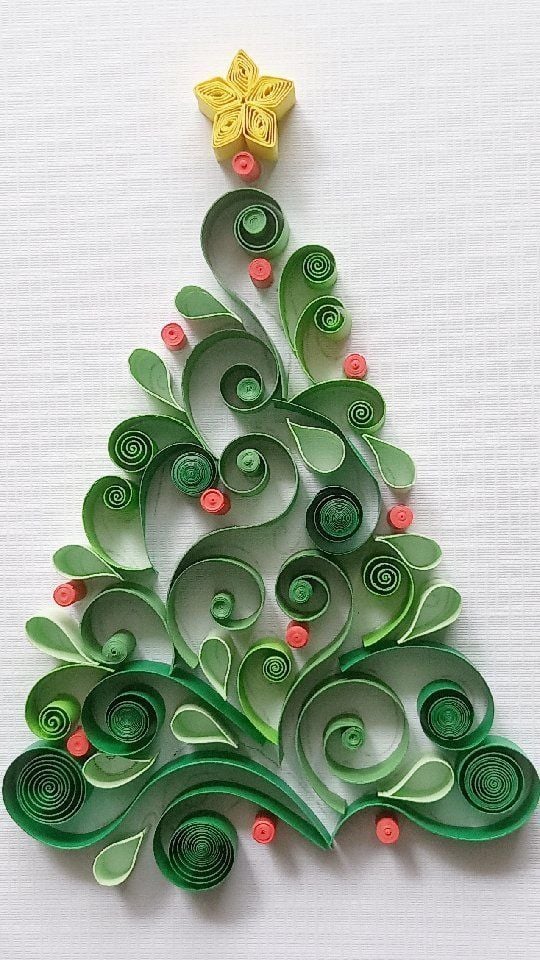 Paper Quilling Christmas Tree