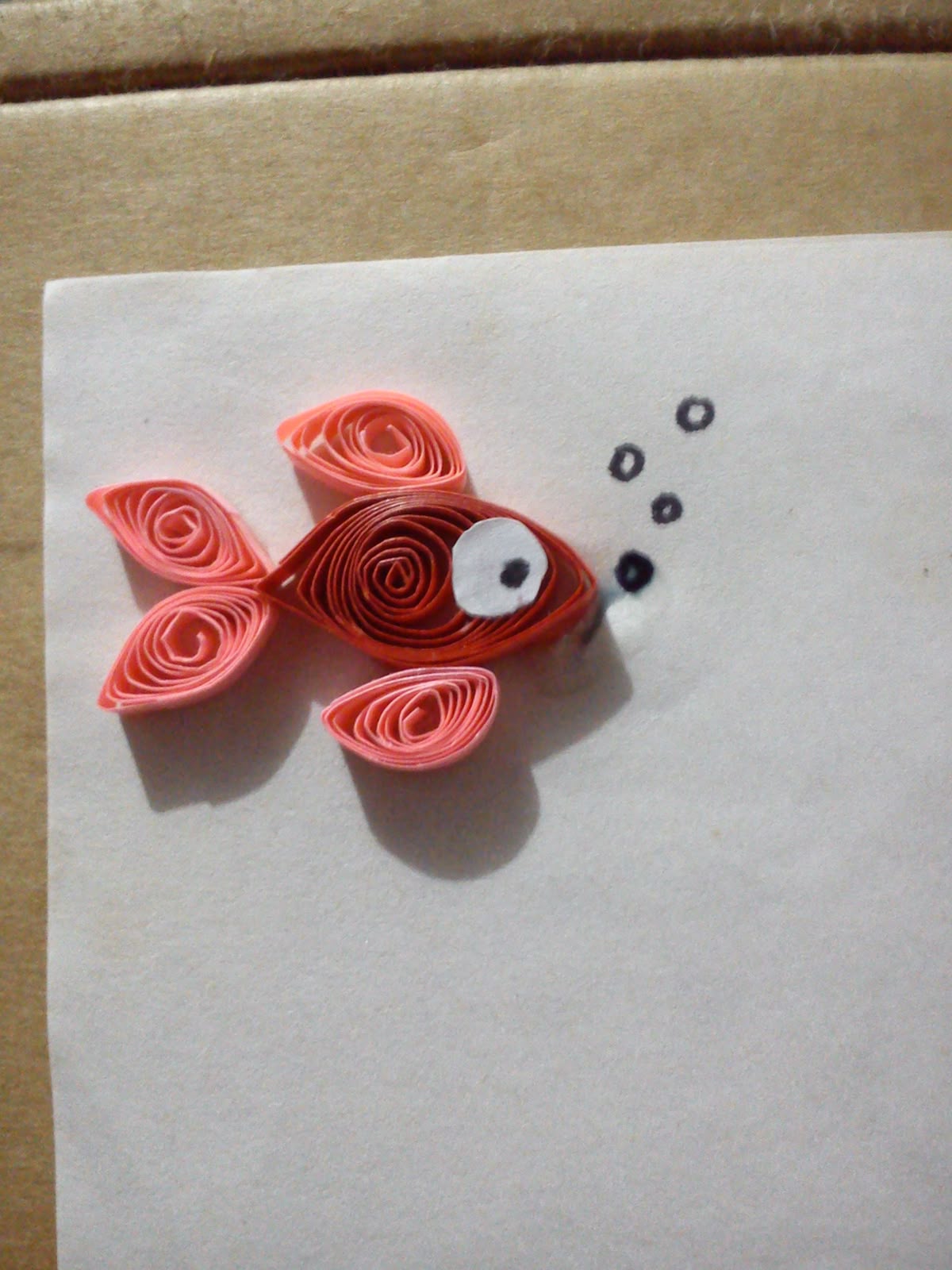Paper Quilling Fish Design