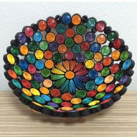 Quilled Paper Bowls