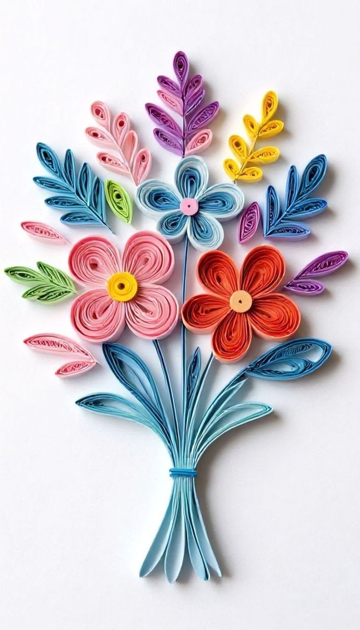 Quilled Paper Flowers