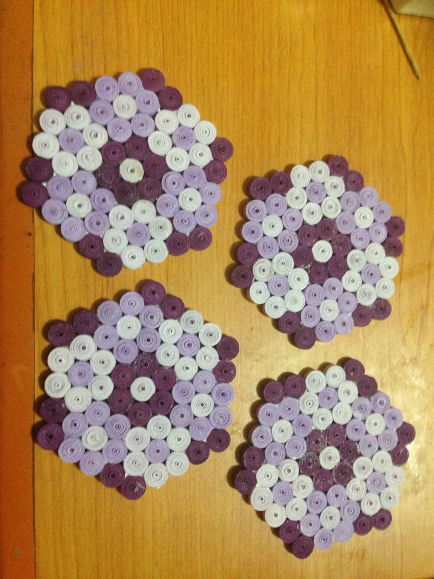 Quilling Coasters