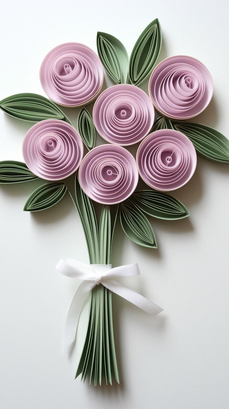 Quilling Flower Bouquets