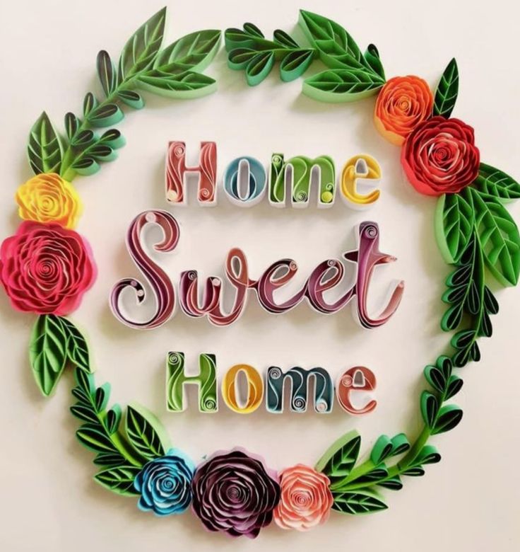Quilling Home D&eacute;cor Pieces