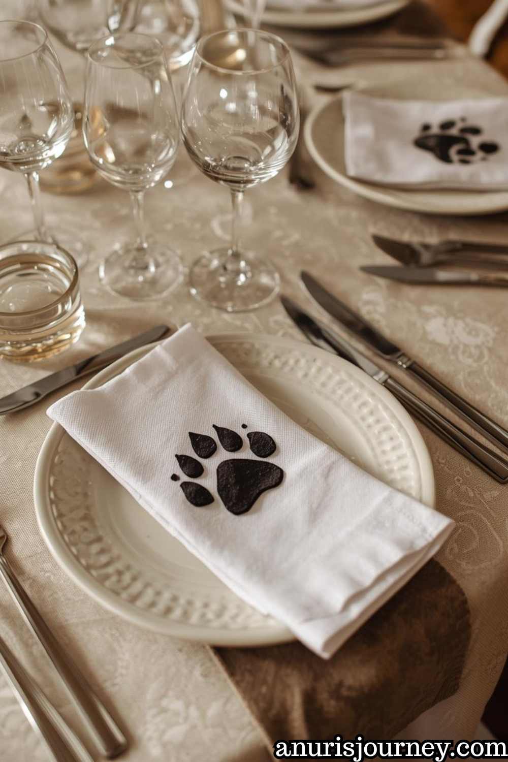 paw print decorations