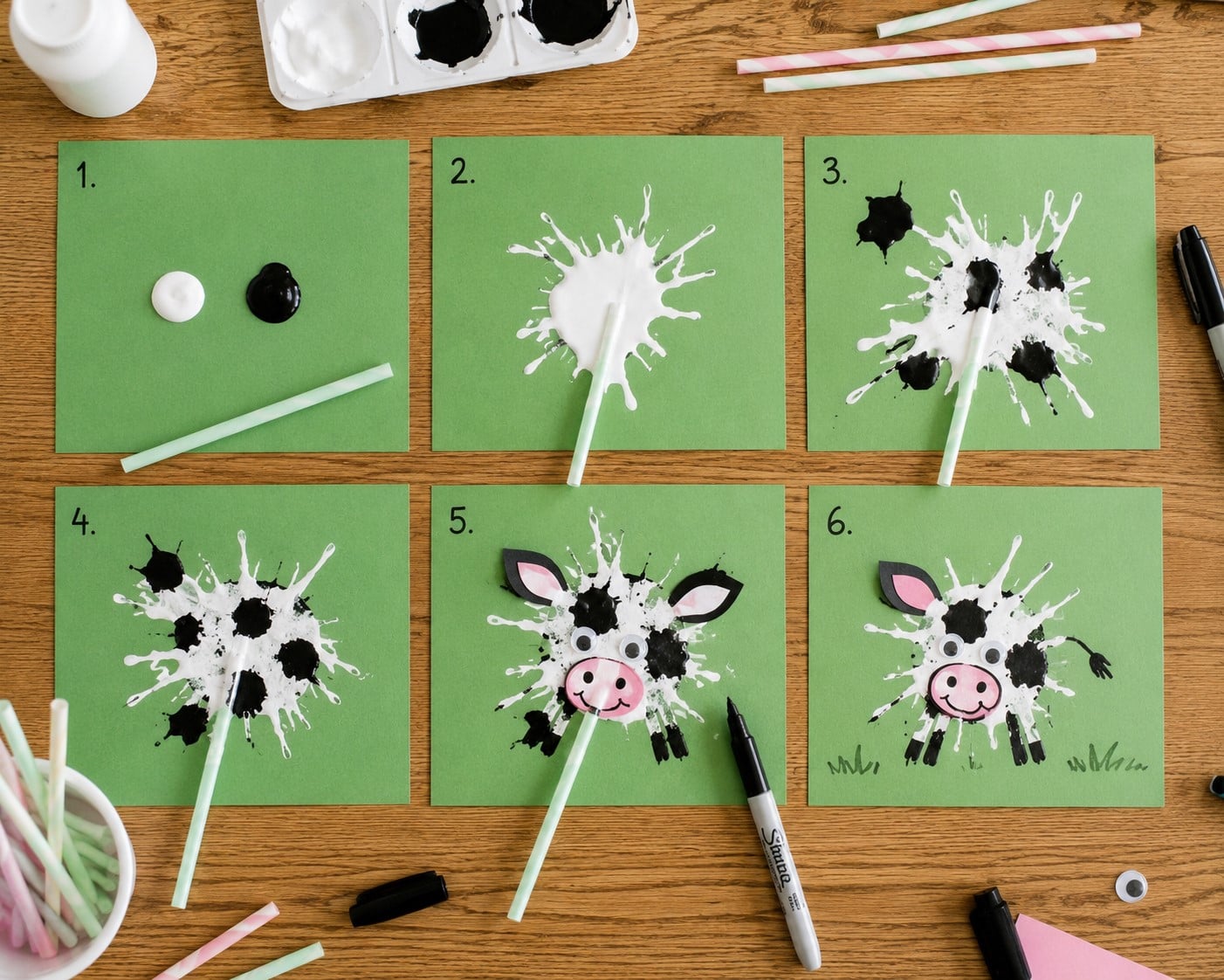 blow paint craft