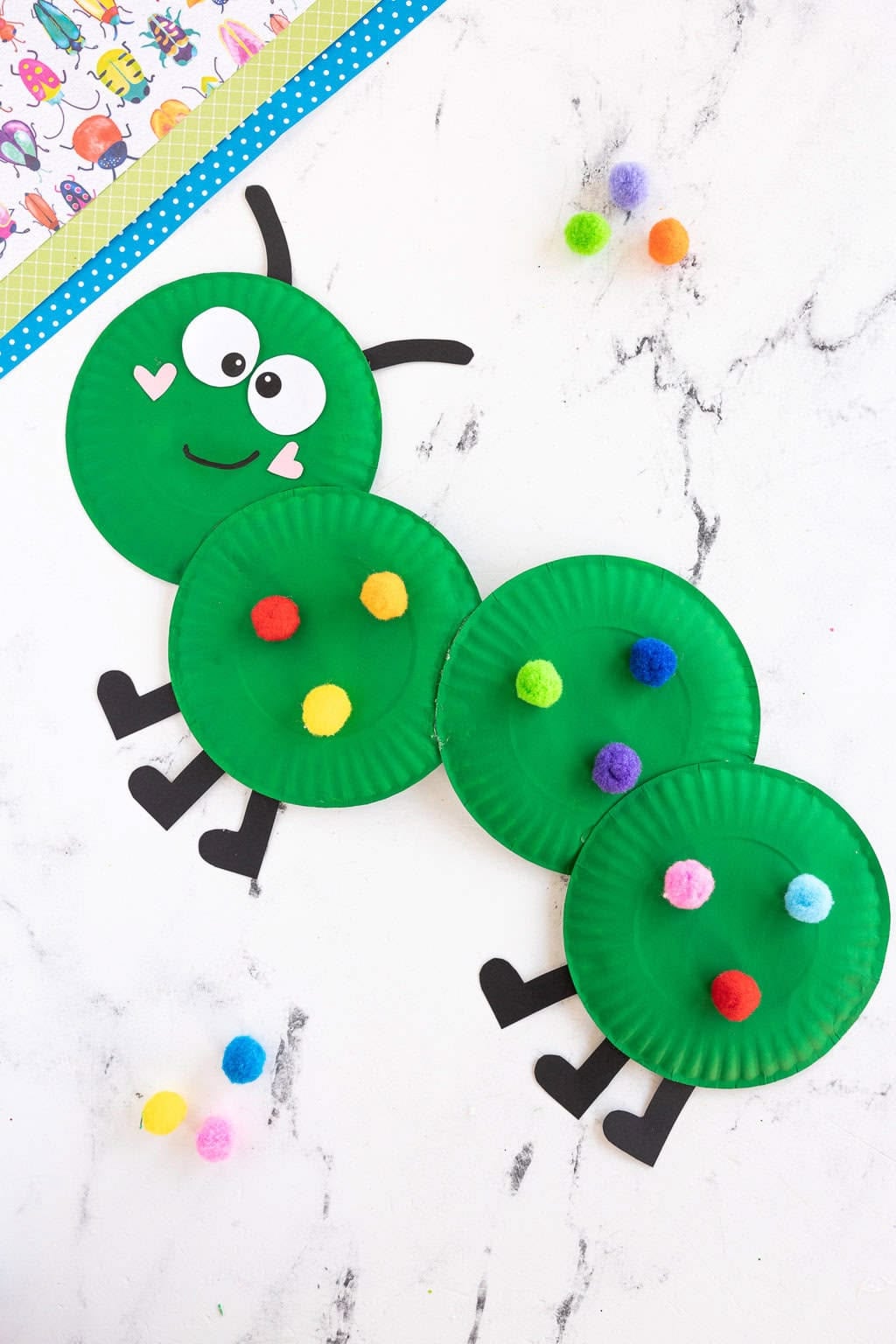 Paper Plate Caterpillar