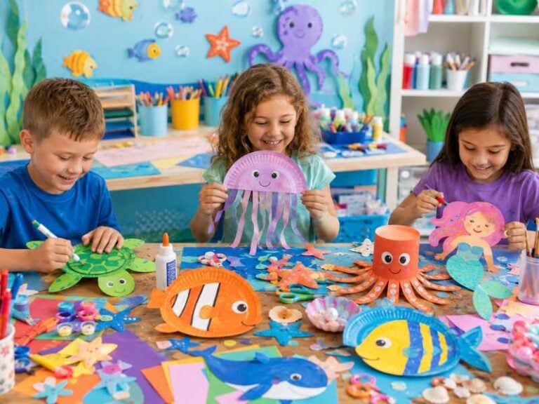 33 Under the Sea Craft Ideas to Keep Kids Busy