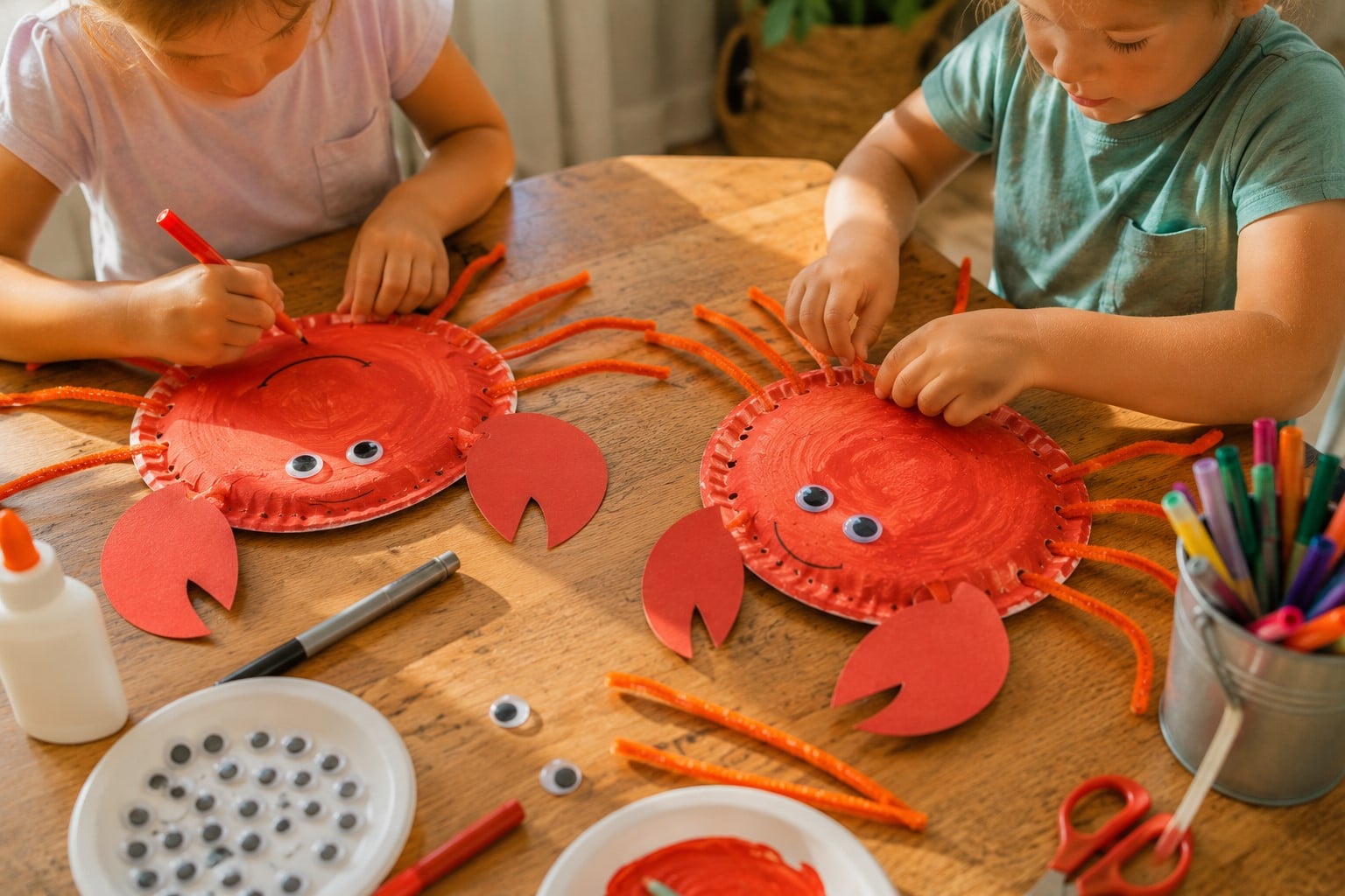 paper craft crab