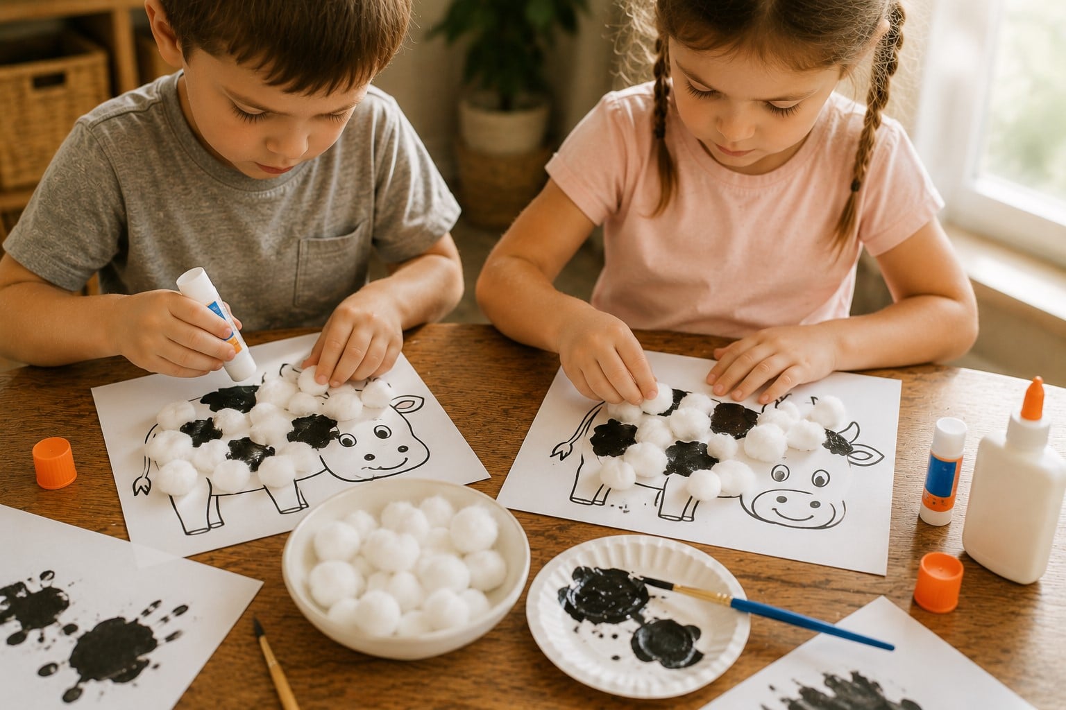 cotton ball craft