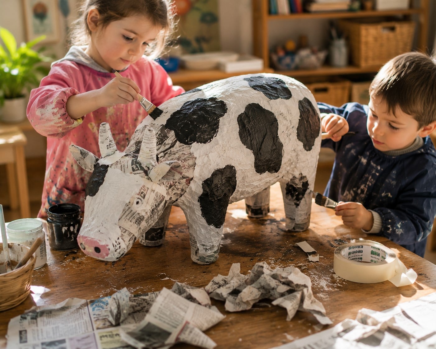 cow sculpture