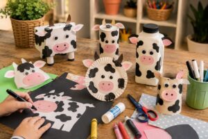 40 Cow Craft Ideas That Are Fun to Recreate