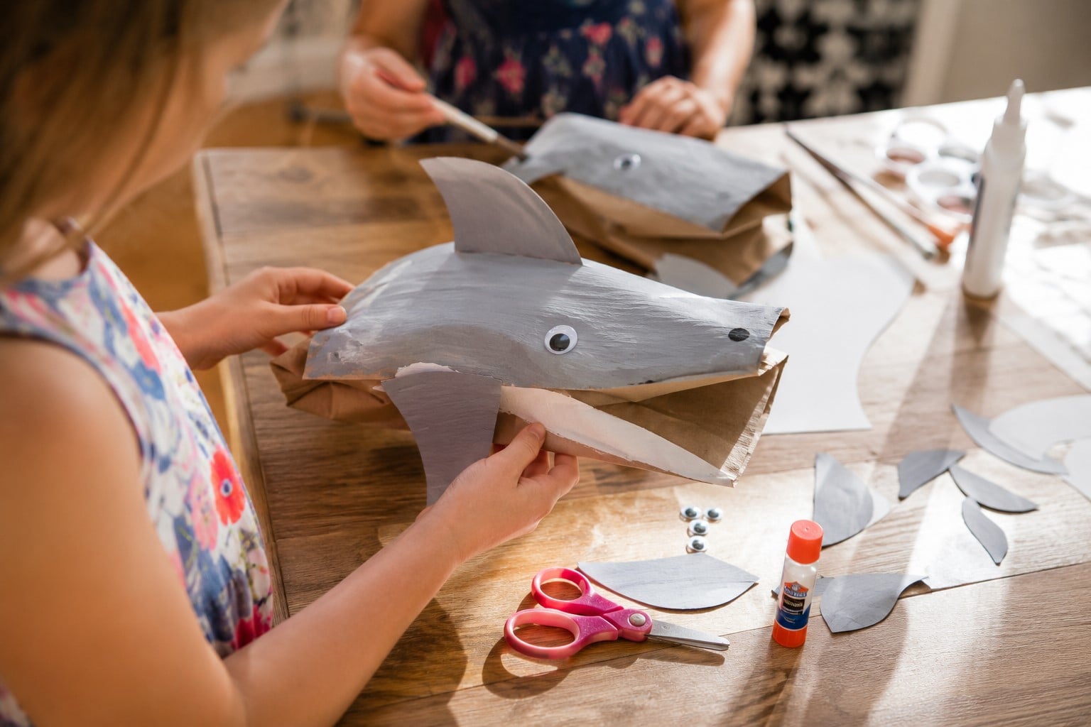 shark paper craft