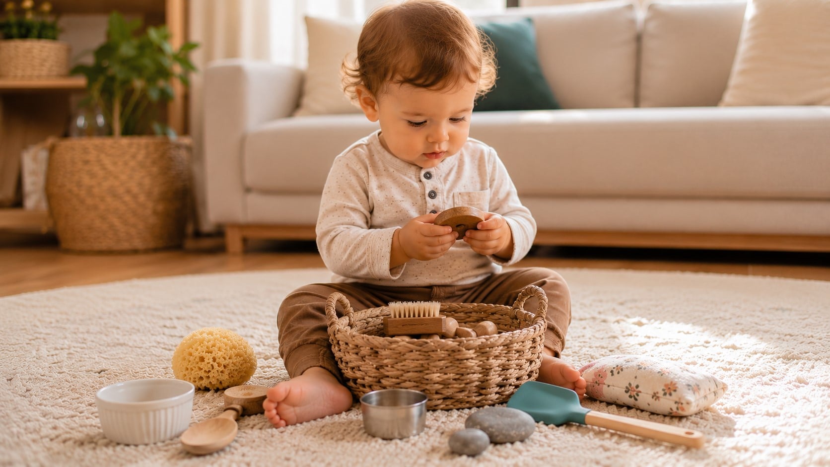 curious toddler