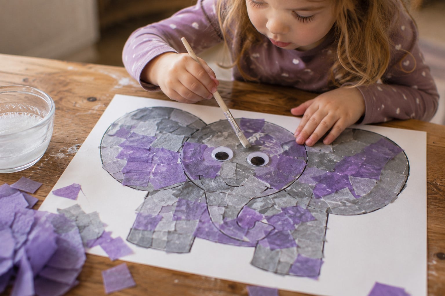 Tissue paper craft