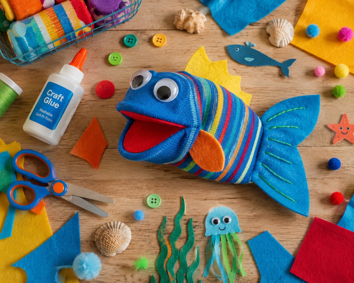 fish puppet