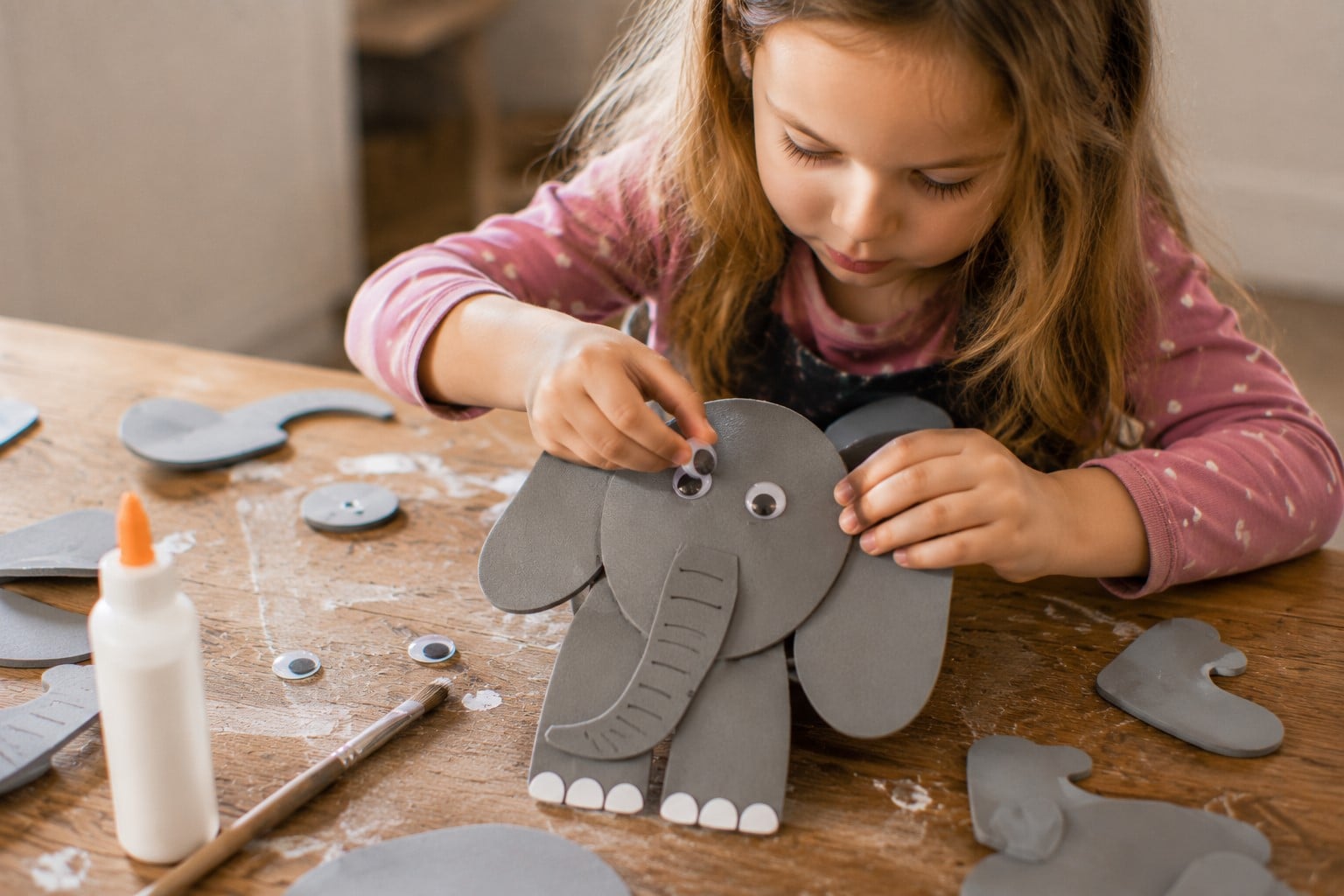 foam elephant craft