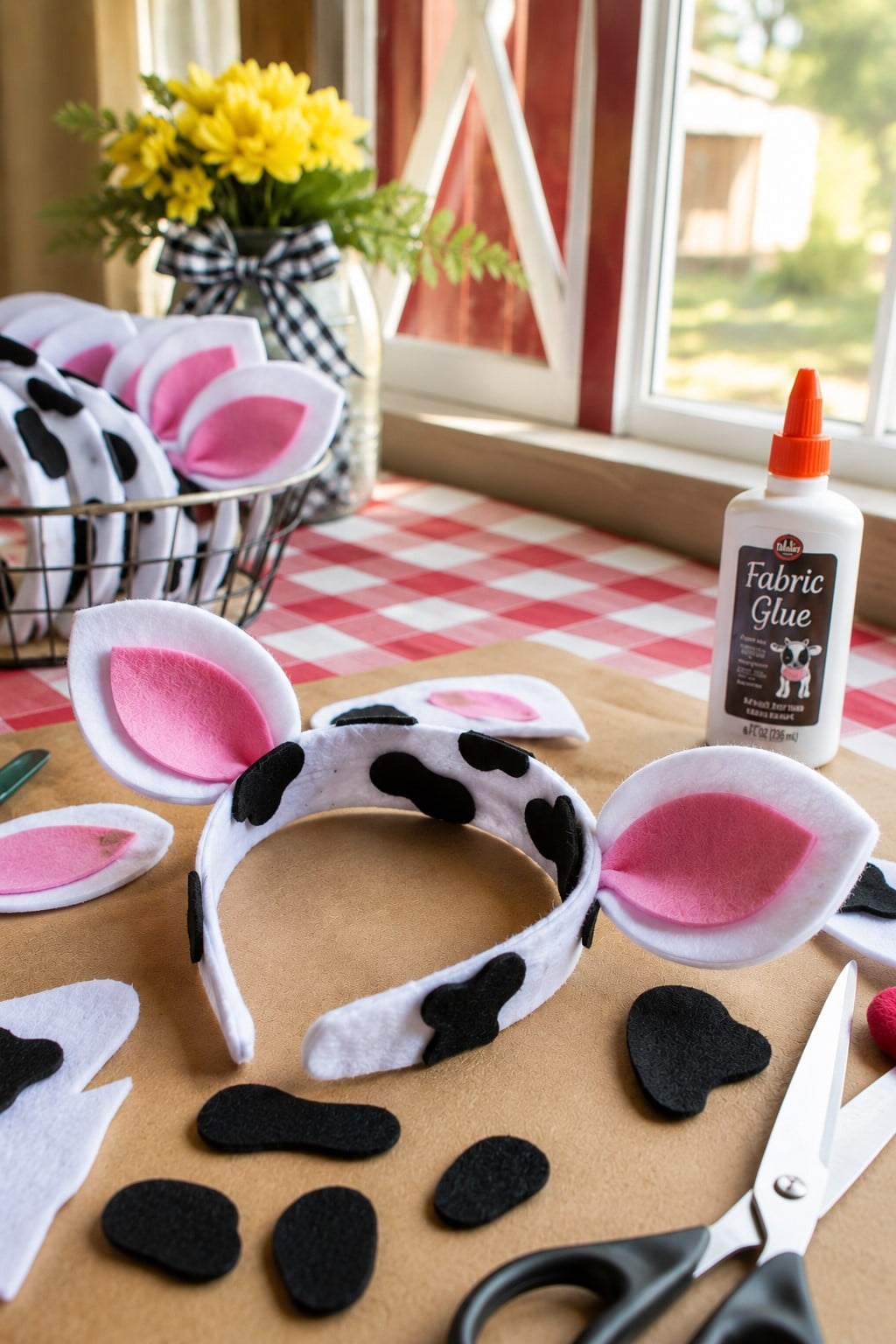 Cow headband