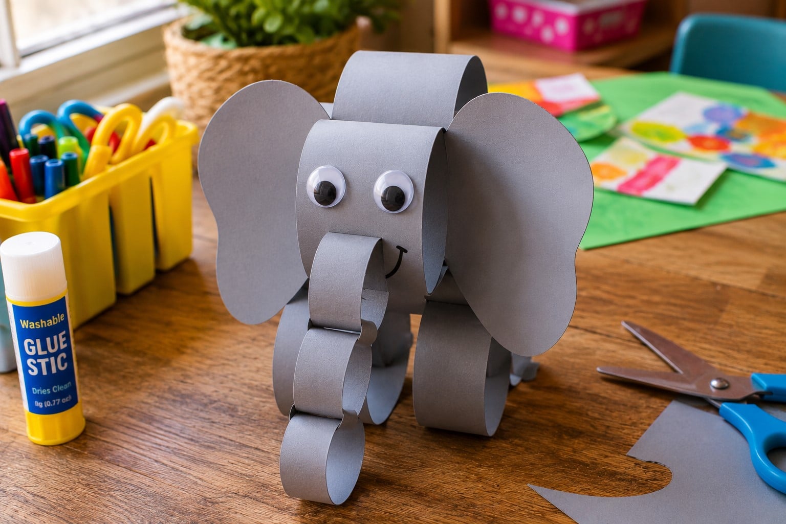 paper elephant craft