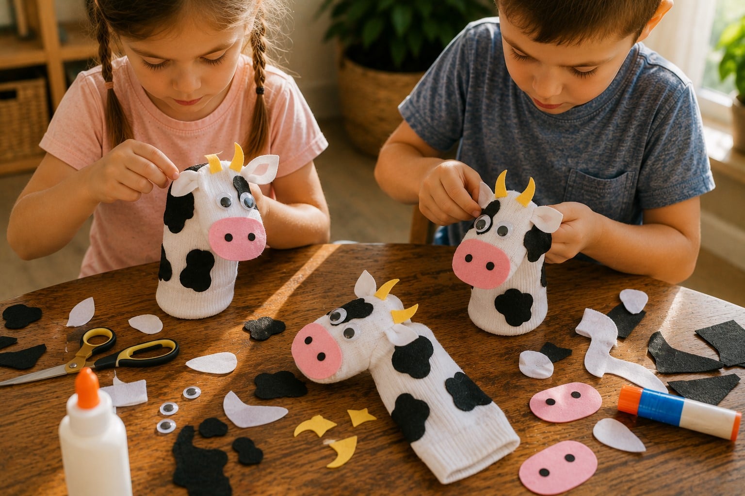 sockyy cow craft