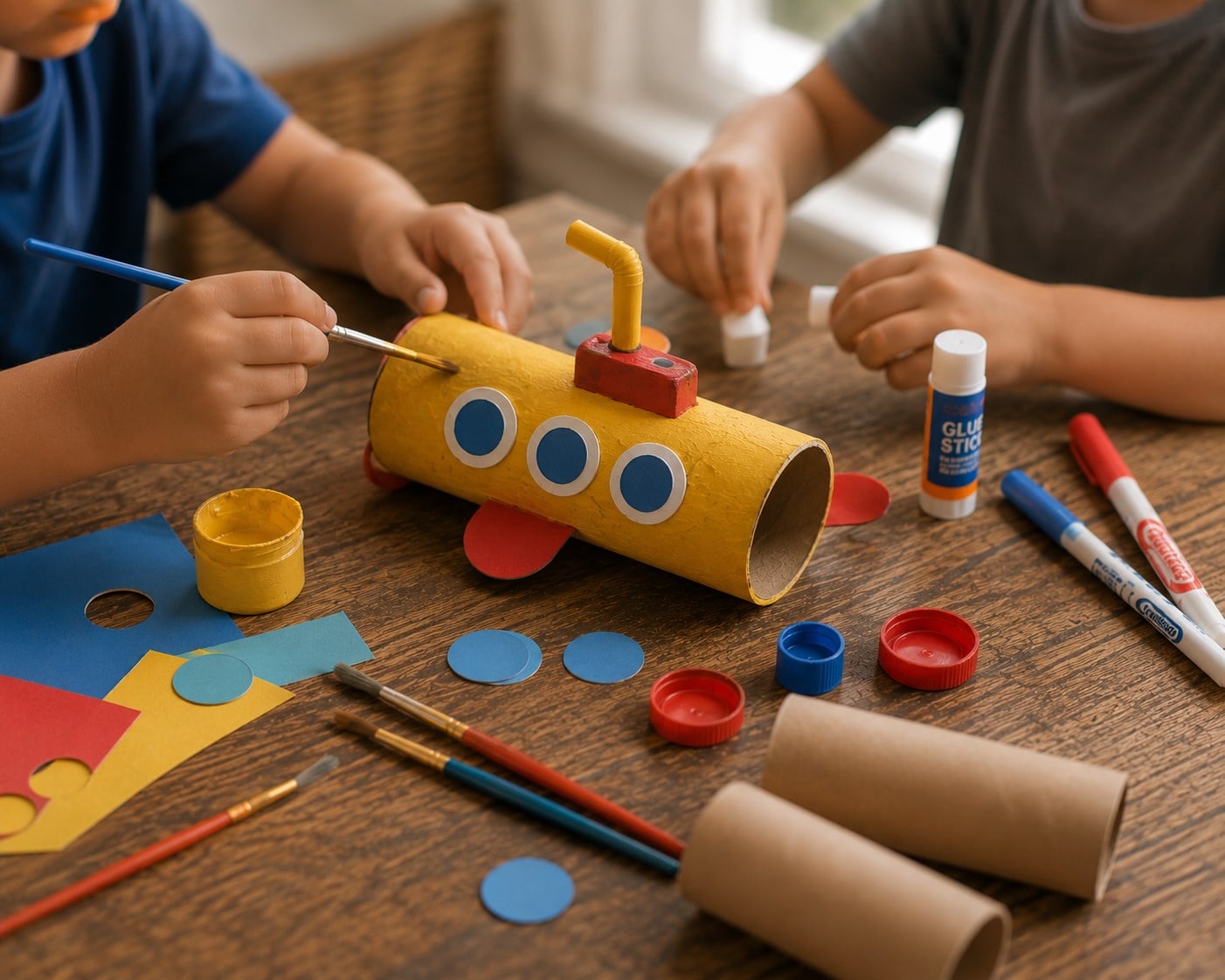 submarine paper craft
