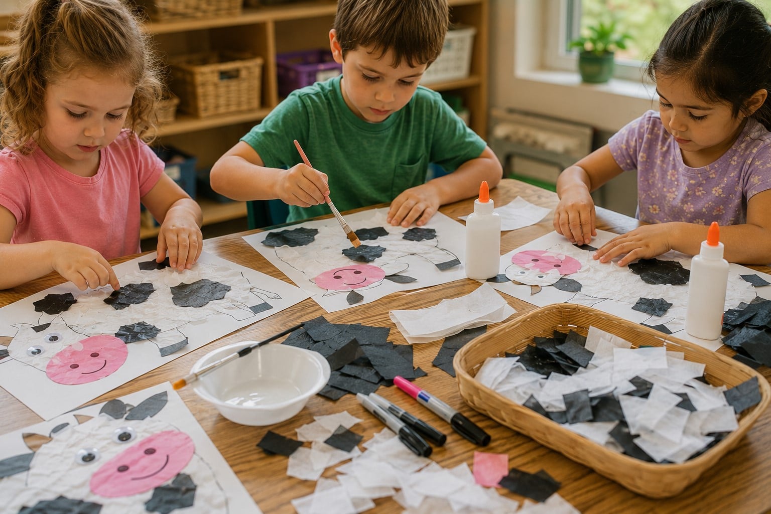 Tissue paper craft