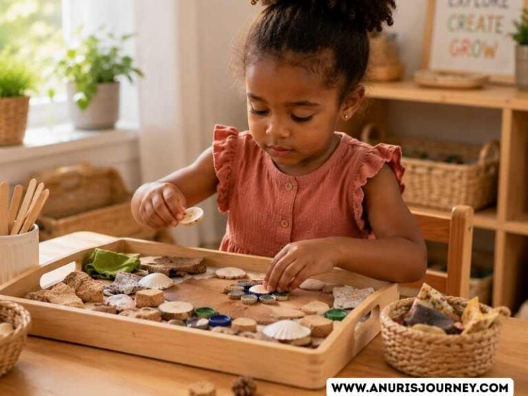 girl playing sorting games