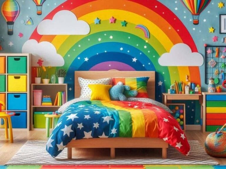 21 Rainbow Kids Room Ideas That Feel Cheerful and Colorful