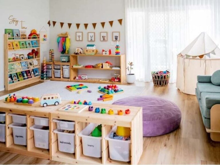 25 Montessori Kids Room Ideas That Encourage Independence and Learning