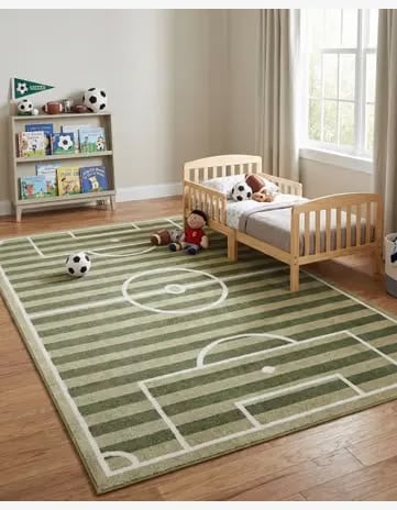 A Sports-Themed Area Rug