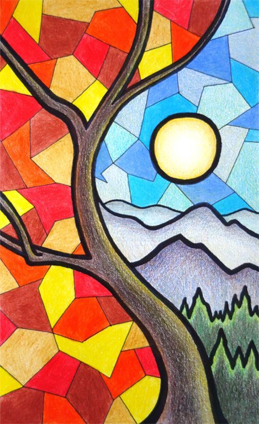  Abstract Shape Art